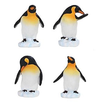 FC Design 4 pc Cute King Penguin in Different Poses 2.75"H Mini King Penguin Statue Decoration Figurine Home Room Decor