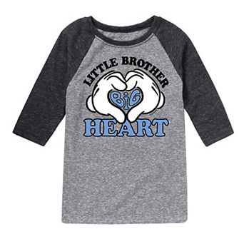 Disney's Mickey Mouse Boys 8-20 Little Brother Raglan Graphic Tee