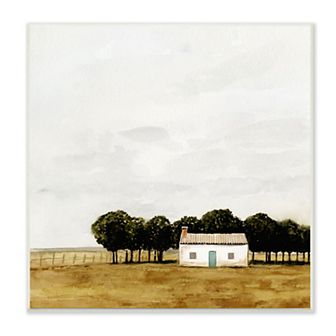 Stupell Home Decor Rural Farm House Plaque Wall Art