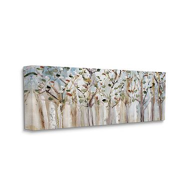 Stupell Home Decor Abstract Birch Trees Canvas Wall Art