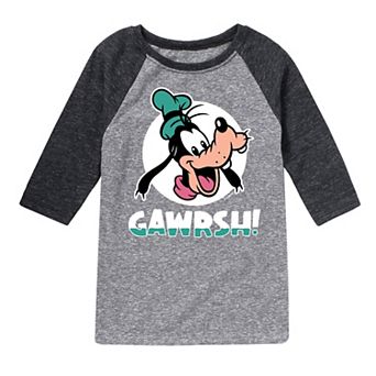 Disney's Goofy Boys 8-20 Gawrsh Raglan Tee