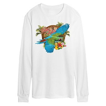 Men's "Time Flies" Parrot Graphic Tee