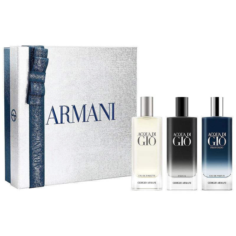 Mini Acqua di Gio Pour Homme Cologne Collection Trio Gift Set