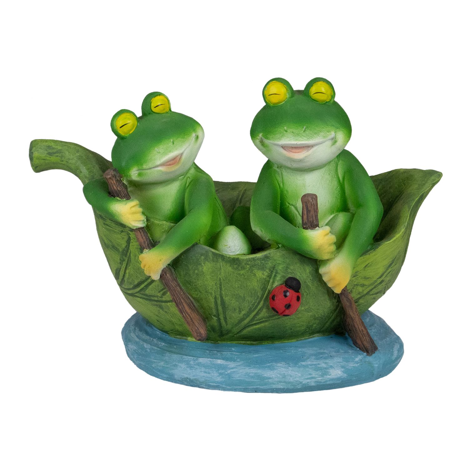 FC Design 2-PC Frog Doing Yoga Head to Knee Pose 8 H Statue Funny