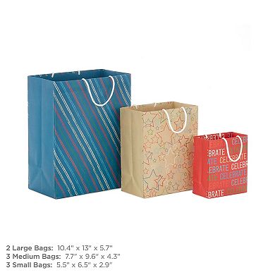 Hallmark Recyclable Gift Bag Assortment 8-pk. 