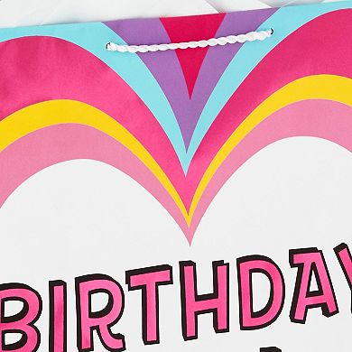 Hallmark 15-in. Extra Large Birthday Gift Bag Bundle with Tissue Paper