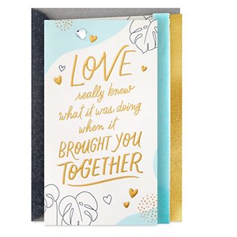 Hallmark So Right for Each Other Wedding - Bridal Shower- Engagement Card