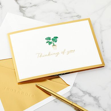 Hallmark Signature Paper Wonder Pop Up Monstera Thinking of You Card, Encouragement Card