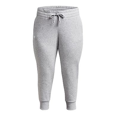 Plus Size Under Armour Rival Fleece Joggers