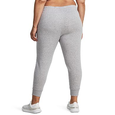 Plus Size Under Armour Rival Fleece Joggers