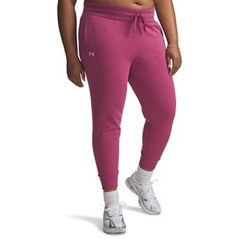 Plus Size Under Armour Rival Fleece Joggers
