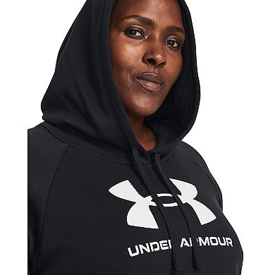 Plus Size Under Armour Rival Fleece Logo Hoodie
