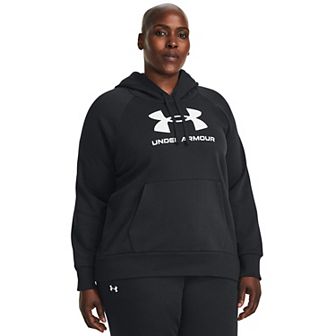 Plus Size Under Armour Rival Fleece Logo Hoodie
