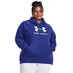 Womens blue under armour clearance hoodies