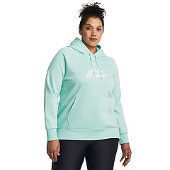 Under Armour Essential Fleece Hoodie Tracksuit Black Women