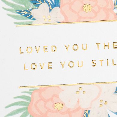 Hallmark Signature Anniversary Card Loved You Then, Love You Still for Wife or Girlfriend