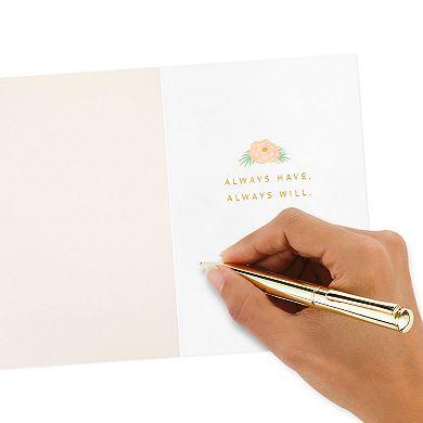 Hallmark Signature Anniversary Card Loved You Then, Love You Still for Wife or Girlfriend