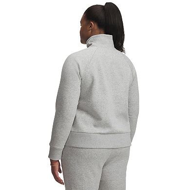 Plus Size Under Armour Rival Fleece ½ Zip Top