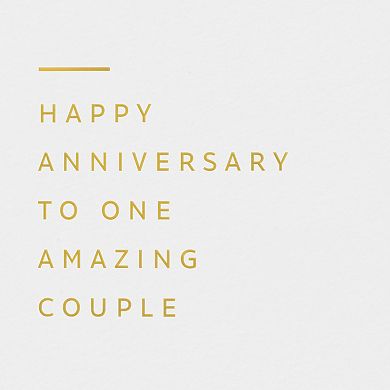 Hallmark Signature Anniversary Card Couple Goals for Couple