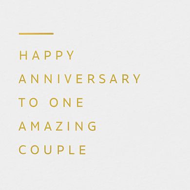 Hallmark Signature Anniversary Card Couple Goals for Couple