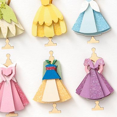 Hallmark Signature Disney Princess Dresses Blank Card