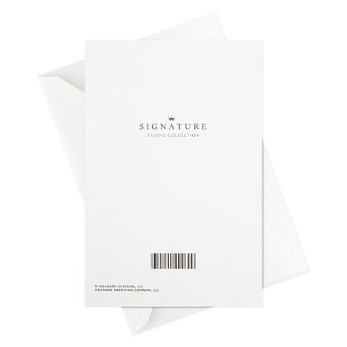 Hallmark Signature Hello Blank Card