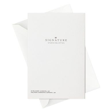 Hallmark Signature Champagne Congratulations Card