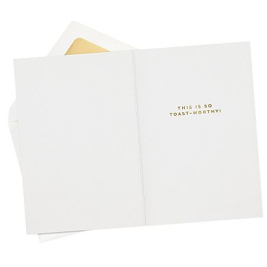 Hallmark Signature Champagne Congratulations Card