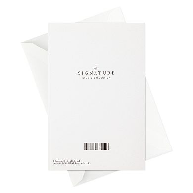 Hallmark Signature It's a Girl Baby Shower Card for Baby Girl