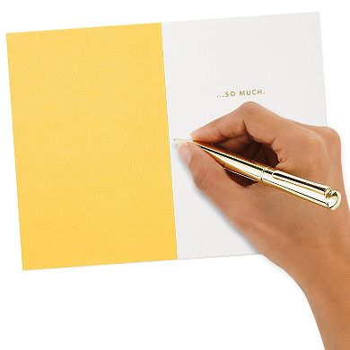 Hallmark Signature Thanks So Much Thank You Card