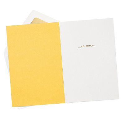 Hallmark Signature Thanks So Much Thank You Card