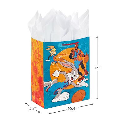 Hallmark 13-in. Space Jam: A New Legacy Large Gift Bag with Tissue Paper