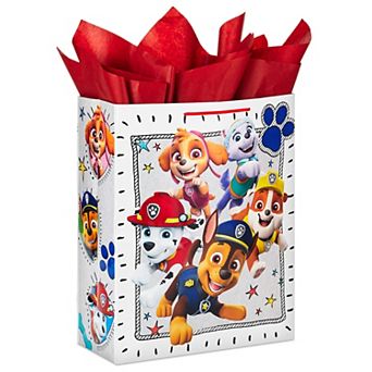 Hallmark 15 in Extra Large Paw Patrol Gift Bag with Tissue Paper