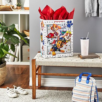 Hallmark 15-in. Extra Large Paw Patrol Gift Bag with Tissue Paper