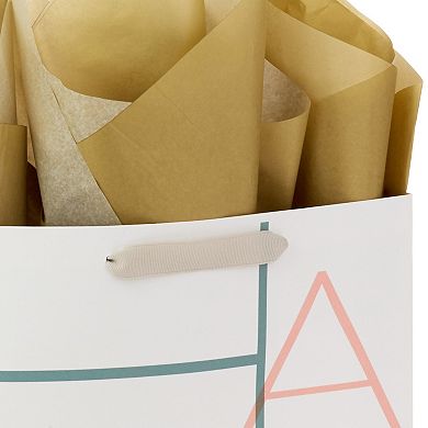 Hallmark Signature Studio Happy Birthday 10-in. Large Square Gift Bag with Tissue Paper