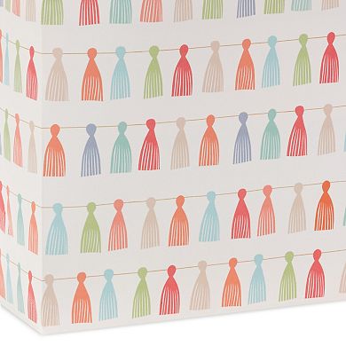 Hallmark Signature Studio Rainbow Tassels 10-in. Large Gift Bag with Tissue Paper
