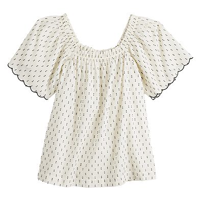 Women's LC Lauren Conrad Flutter Sleeve Top