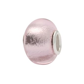 Individuality Beads Sterling Silver Foiled Glass Bead