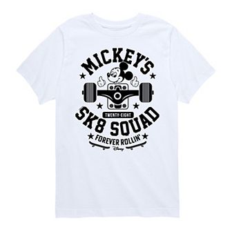 Disney's Mickey Mouse Boys 8-20 Sk8 Squad Graphic Tee