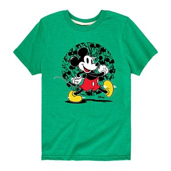 Disney's Mickey Mouse Boys 8-20 Glitch Graphic Tee