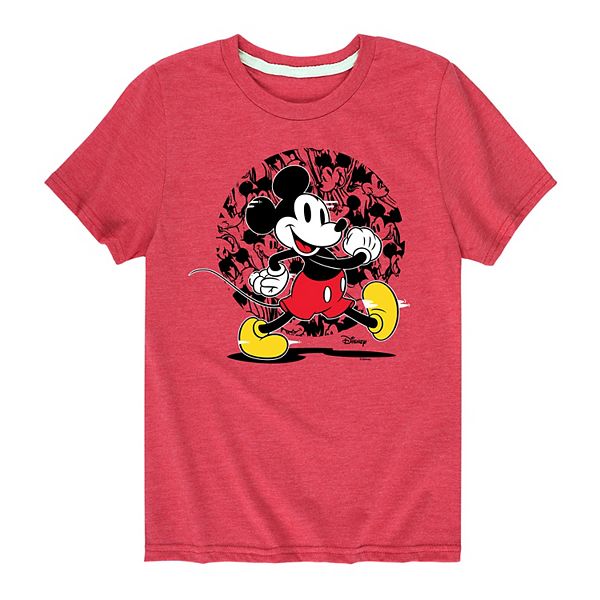 Disney's Mickey Mouse Boys 8-20 Glitch Graphic Tee