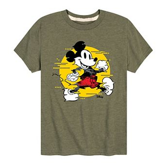 Disney's Mickey Mouse Boys 8-20 Glitch Graphic Tee