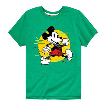 Disney's Mickey Mouse Boys 8-20 Glitch Graphic Tee