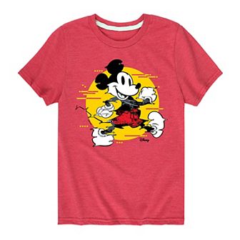 Disney's Mickey Mouse Boys 8-20 Glitch Graphic Tee