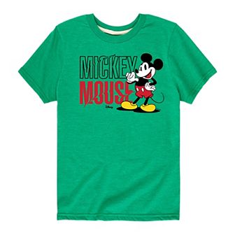 Disney's Mickey Mouse Boys 8-20 Mood Graphic Tee