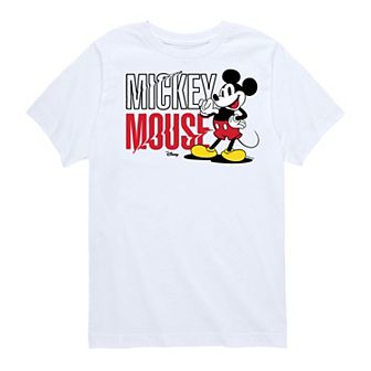 Disney's Mickey Mouse Boys 8-20 Mood Graphic Tee
