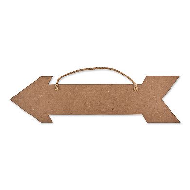 Set of 3 Unique Arrow Farmhouse Wooden Sign  23.25"