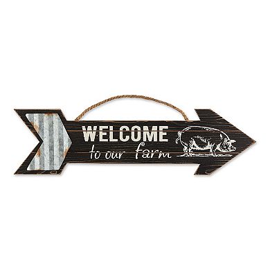 Set of 3 Unique Arrow Farmhouse Wooden Sign 23.25"