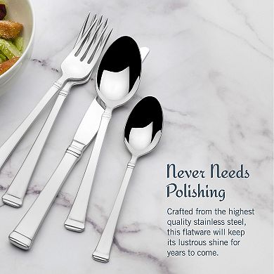 Mikasa Harmony 65-pc. Flatware Set with Utensil-Serving Set