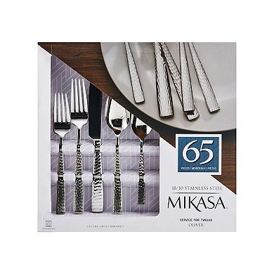 Mikasa Oliver 65-pc. Flatware Set with Serveware